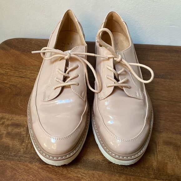 NATURALIZER Emme Casual Patent Oxford Shoes Size 9M - Picture 4 of 10